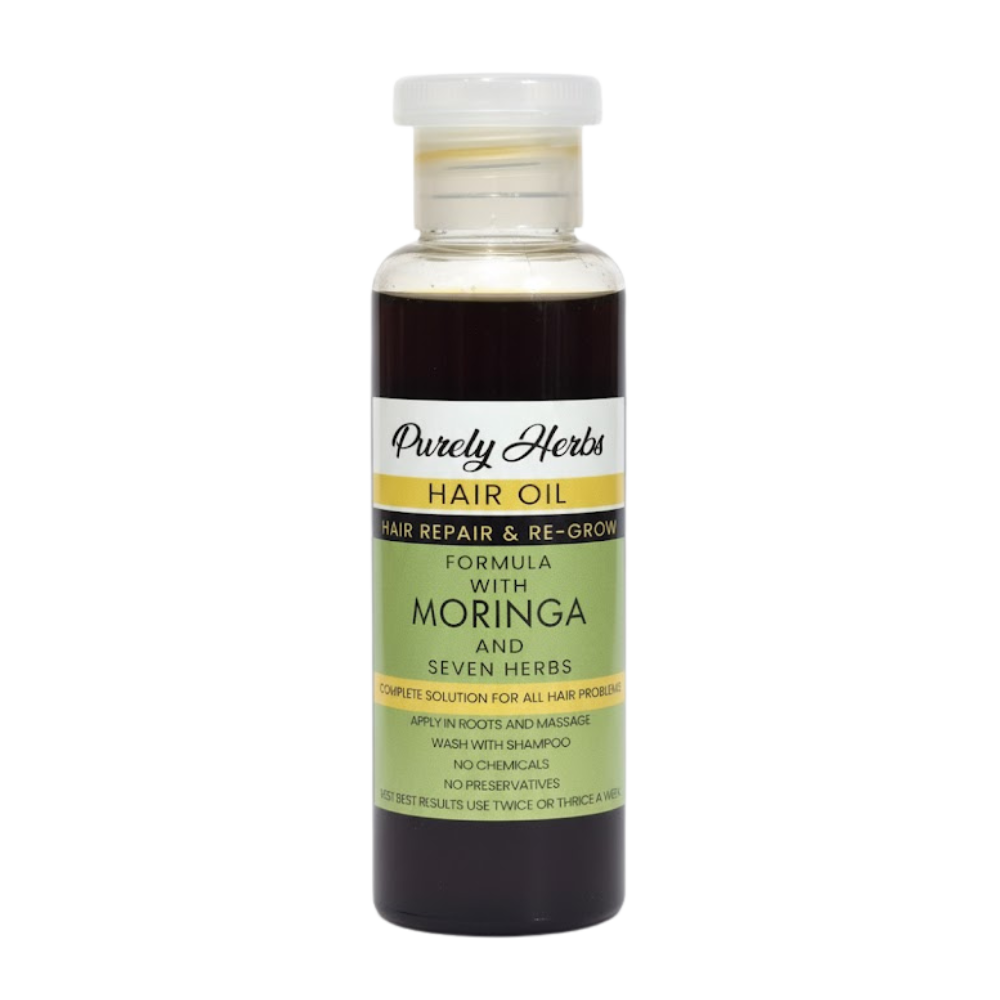 Purely Herbs Hair Oil with Moringa | 100ML